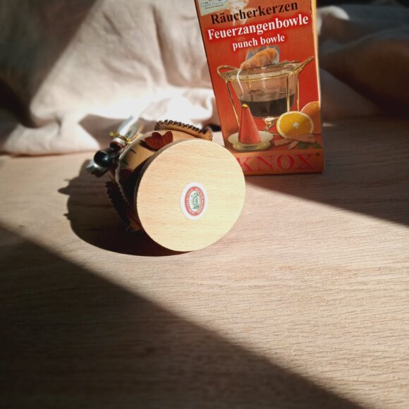 Beechwood owl incense burner - Picture 2 of 8